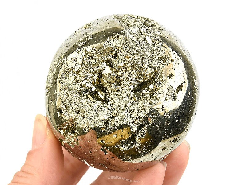 Pyrite ball from Peru Ø 67mm (632g)