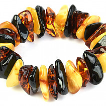 Amber bracelet stones mix (50g)