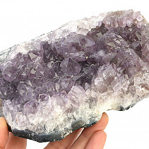 Amethyst druse with crystals 1027g