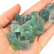 Green fluorite octahedral crystal China