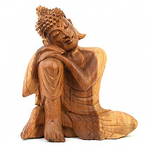 Buddha dřevořezba Indonésie