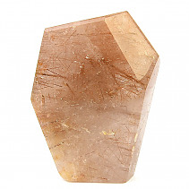 Crystal with rutile cut form 128g