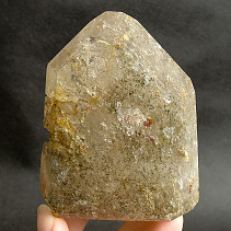 Crystal with inclusions, semi-cut tip 381g