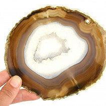 Agate natural slice from Brazil 177g