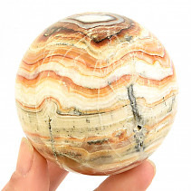 Striped aragonite ball Ø65mm from Pakistan