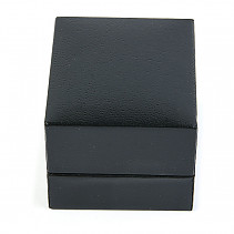 Dárková koženková krabička černá 5.2 x 4.7cm