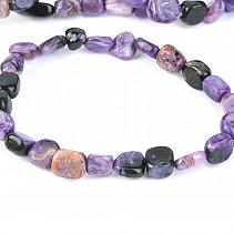 Pick up bracelet irregular stones
